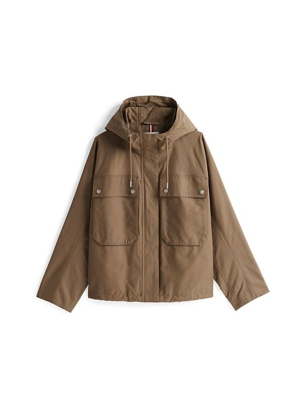 TOMMY HILFIGER TOMMY HILFIGER Prehodna jakna  rjava