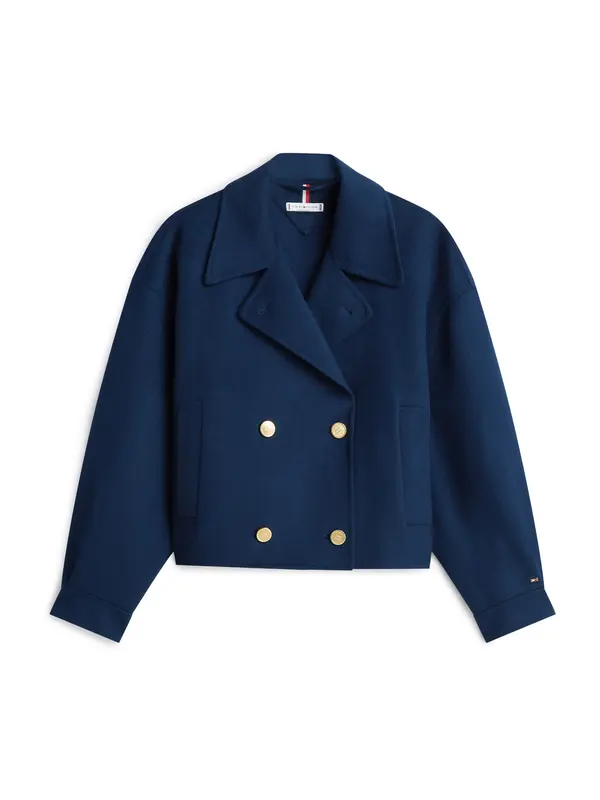 TOMMY HILFIGER TOMMY HILFIGER Prehodna jakna  temno modra