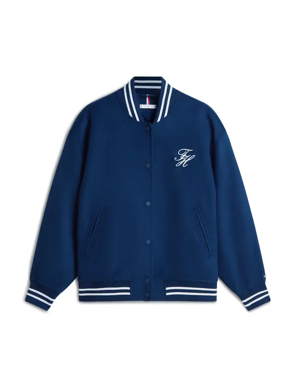 TOMMY HILFIGER TOMMY HILFIGER Prehodna jakna  temno modra
