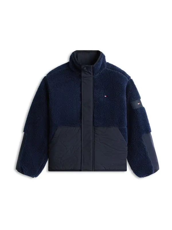 TOMMY HILFIGER TOMMY HILFIGER Prehodna jakna  temno modra