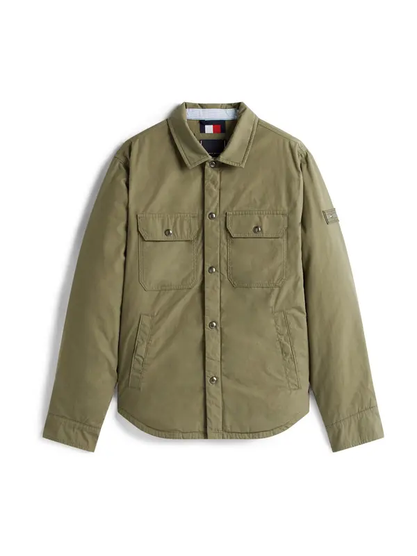 TOMMY HILFIGER TOMMY HILFIGER Prehodna jakna  zelena