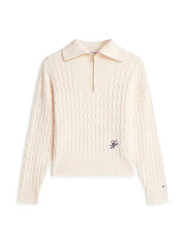TOMMY HILFIGER TOMMY HILFIGER Pulover  bež