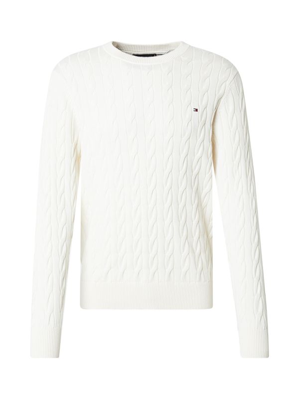 TOMMY HILFIGER TOMMY HILFIGER Pulover 'Classic'  naravno bela