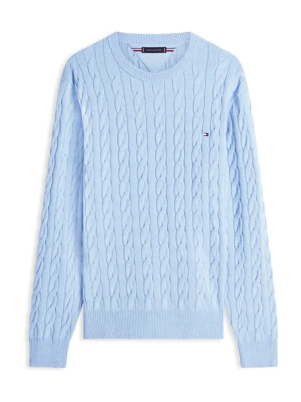 TOMMY HILFIGER TOMMY HILFIGER Pulover 'CLASSIC'  svetlo modra