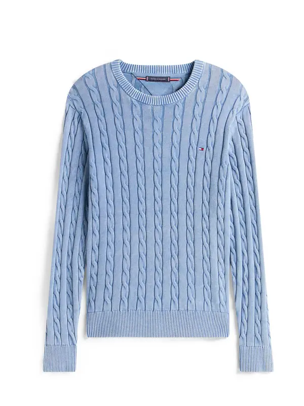 TOMMY HILFIGER TOMMY HILFIGER Pulover 'CLASSIC'  svetlo modra
