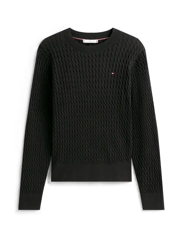TOMMY HILFIGER TOMMY HILFIGER Pulover  črna