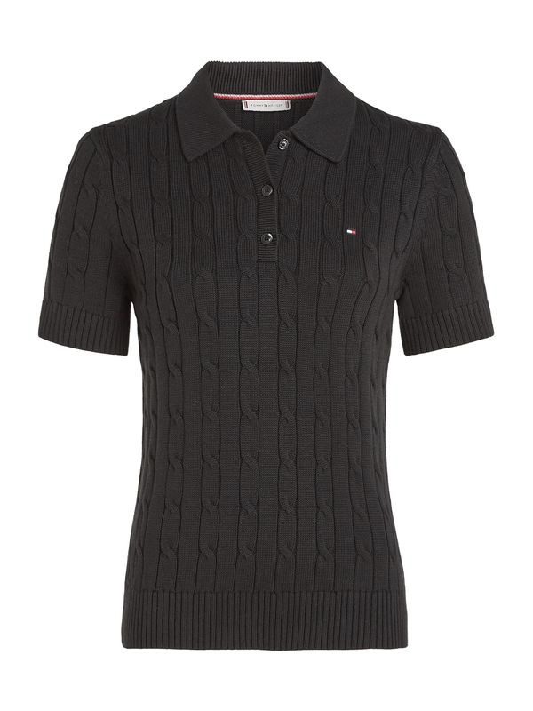 TOMMY HILFIGER TOMMY HILFIGER Pulover  črna