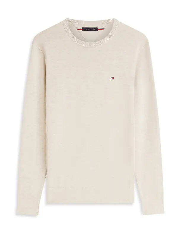 TOMMY HILFIGER TOMMY HILFIGER Pulover 'Essential'  kapučino