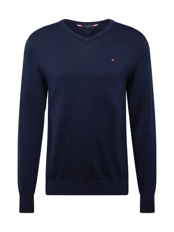 TOMMY HILFIGER TOMMY HILFIGER Pulover 'ESSENTIAL'  marine