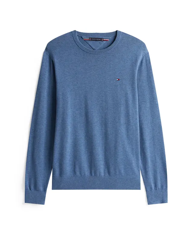 TOMMY HILFIGER TOMMY HILFIGER Pulover 'ESSENTIAL'  progasto modra