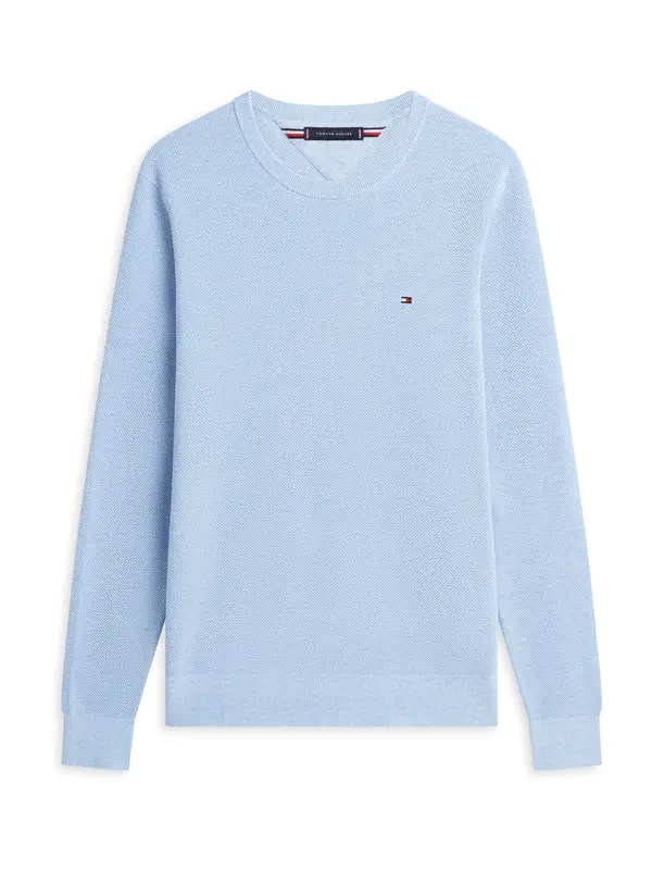 TOMMY HILFIGER TOMMY HILFIGER Pulover 'ESSENTIAL'  svetlo modra