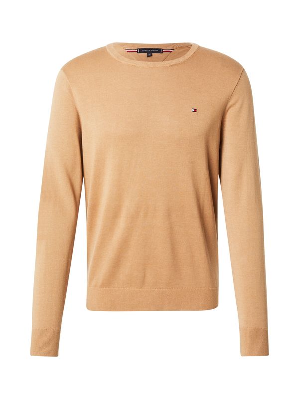 TOMMY HILFIGER TOMMY HILFIGER Pulover 'Essential'  svetlo rjava