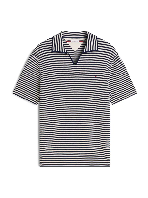 TOMMY HILFIGER TOMMY HILFIGER Pulover 'JONNY'  mornarska / bela