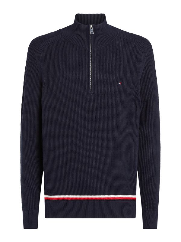 TOMMY HILFIGER TOMMY HILFIGER Pulover  marine / rdeča / bela