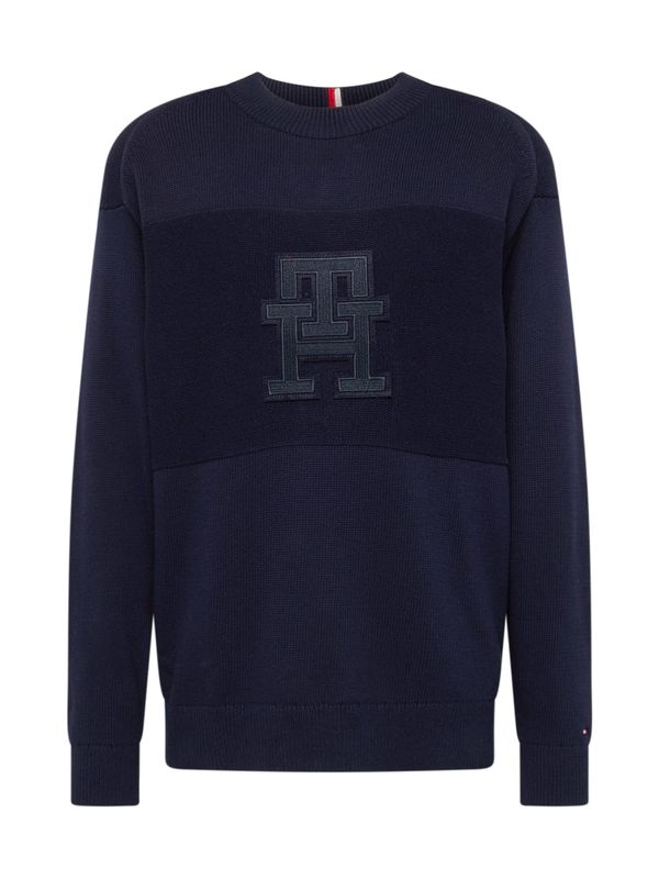 TOMMY HILFIGER TOMMY HILFIGER Pulover  mornarska