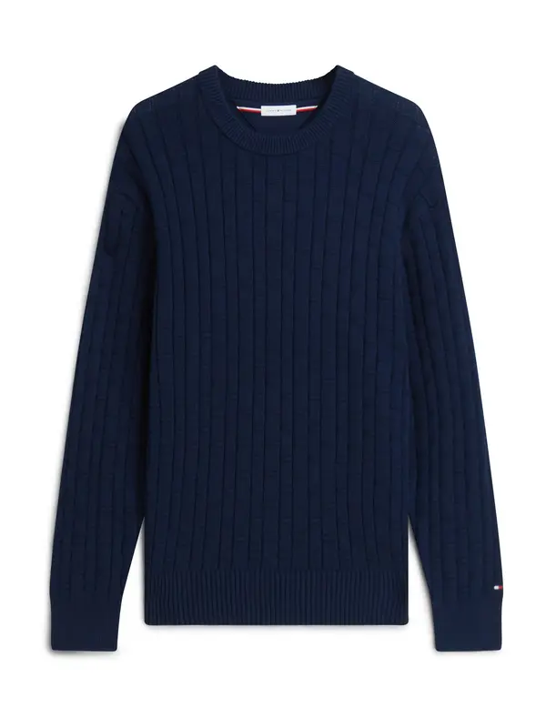 TOMMY HILFIGER TOMMY HILFIGER Pulover  mornarska