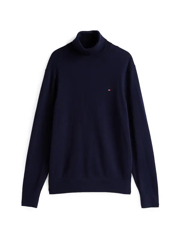 TOMMY HILFIGER TOMMY HILFIGER Pulover  mornarska / ognjeno rdeča / bela