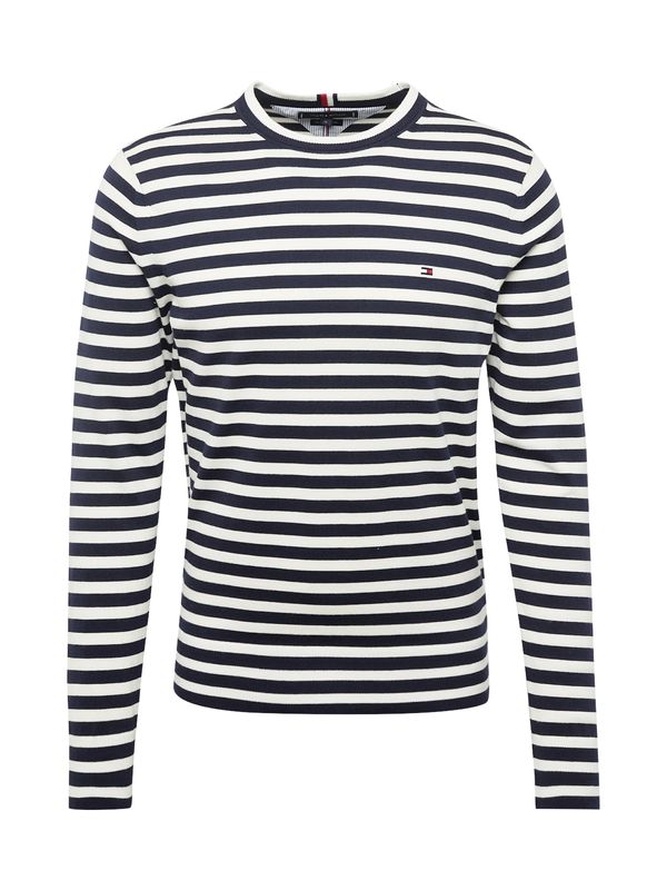 TOMMY HILFIGER TOMMY HILFIGER Pulover  mornarska / rdeča / bela