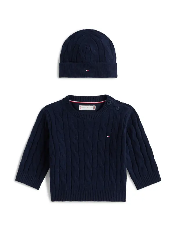 TOMMY HILFIGER TOMMY HILFIGER Pulover  mornarska