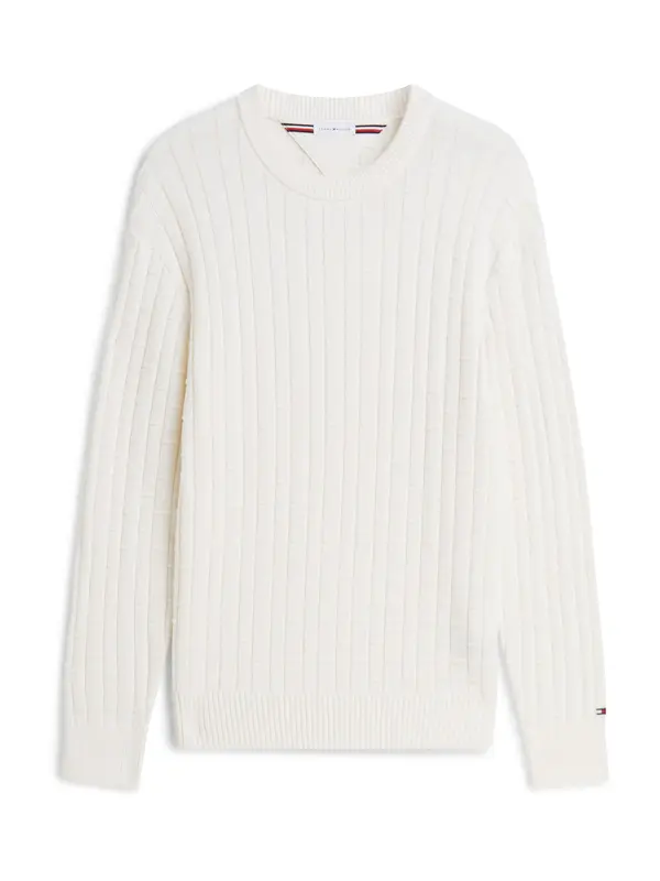 TOMMY HILFIGER TOMMY HILFIGER Pulover  off-bela
