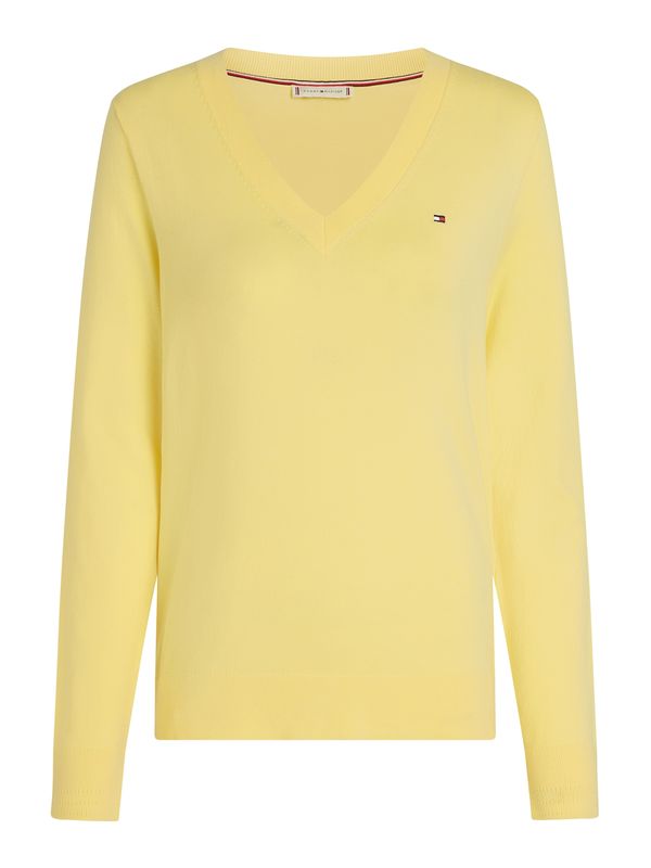TOMMY HILFIGER TOMMY HILFIGER Pulover  rumena