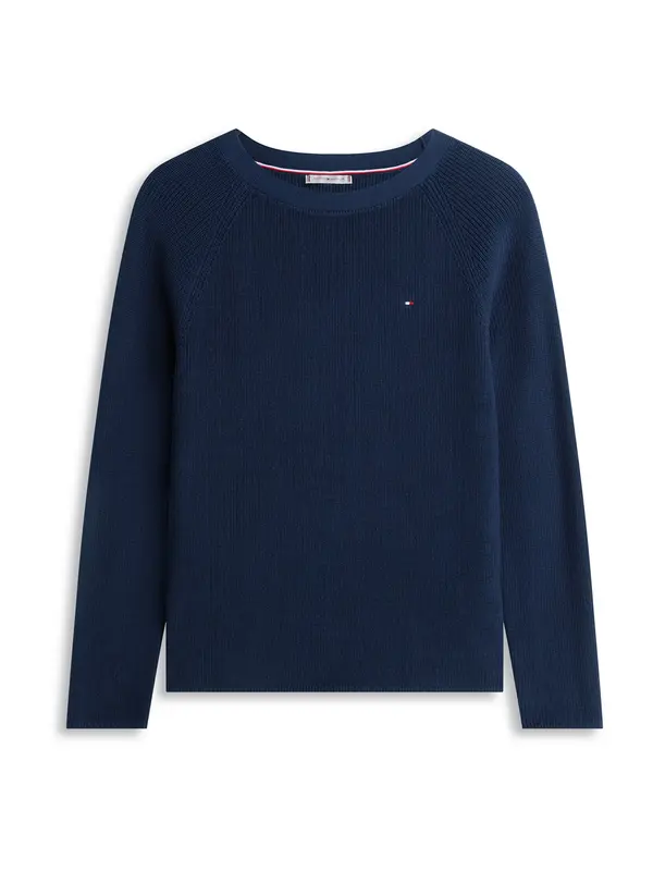 TOMMY HILFIGER TOMMY HILFIGER Pulover  temno modra