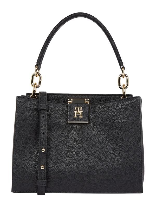 TOMMY HILFIGER TOMMY HILFIGER Ročna torbica  črna
