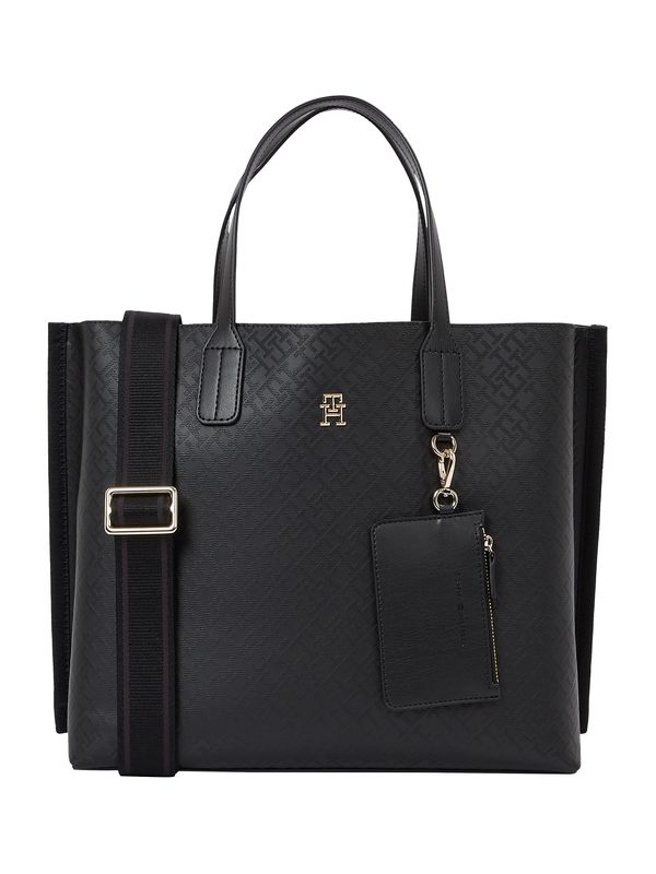 TOMMY HILFIGER TOMMY HILFIGER Ročna torbica 'DISTINCT'  črna
