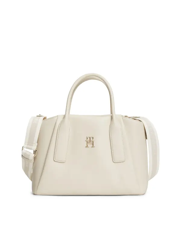 TOMMY HILFIGER TOMMY HILFIGER Ročna torbica 'Essential'  bež
