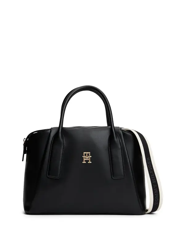 TOMMY HILFIGER TOMMY HILFIGER Ročna torbica 'ESSENTIAL'  črna