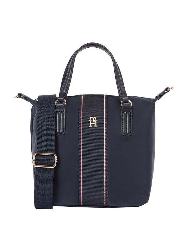 TOMMY HILFIGER TOMMY HILFIGER Ročna torbica 'POPPY'  nočno modra / rdeča / bela
