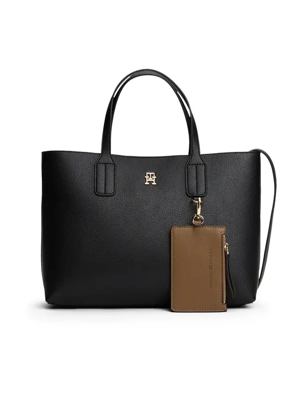 TOMMY HILFIGER TOMMY HILFIGER Ročna torbica 'TH  MINI TOTE'  črna