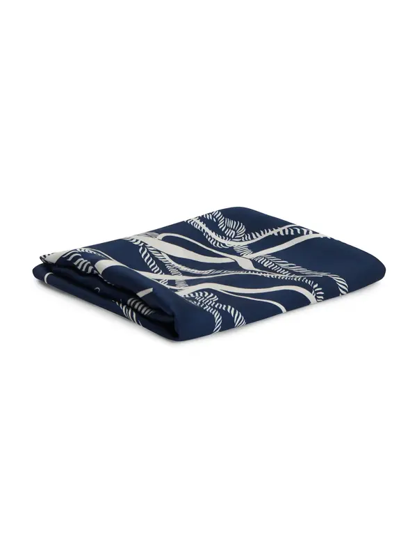 TOMMY HILFIGER TOMMY HILFIGER Ruta 'Logo Pure'  marine / bela