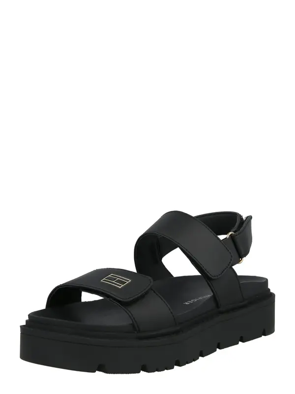 TOMMY HILFIGER TOMMY HILFIGER Sandali 'CLAIRE'  črna