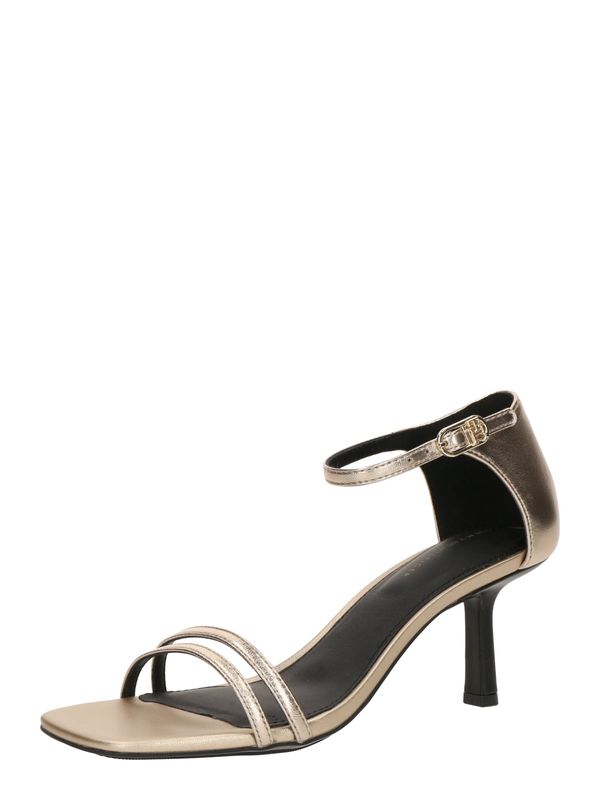 TOMMY HILFIGER TOMMY HILFIGER Sandali s paščki  zlata