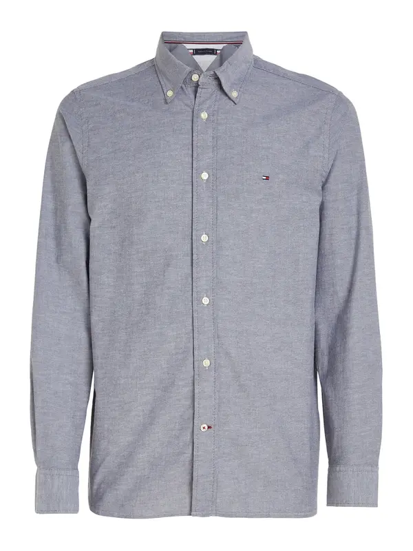 TOMMY HILFIGER TOMMY HILFIGER Srajca 'CORE 1985 FLEX'  dimno modra