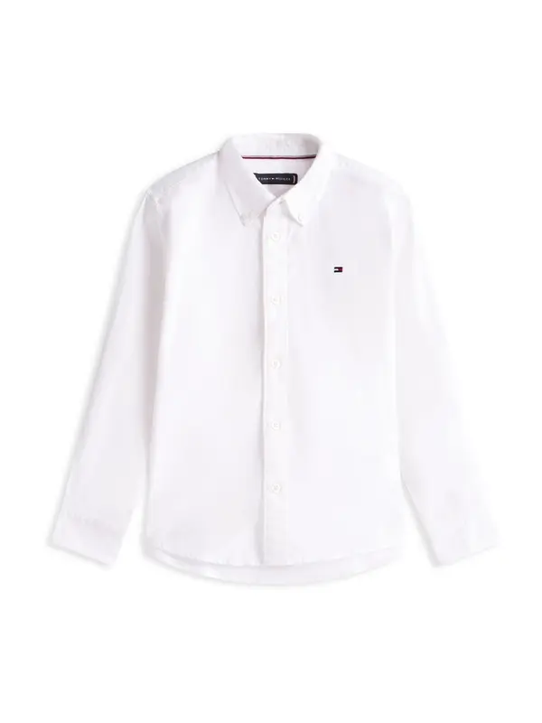 TOMMY HILFIGER TOMMY HILFIGER Srajca 'Essential Regular Fit Button-down'  bela