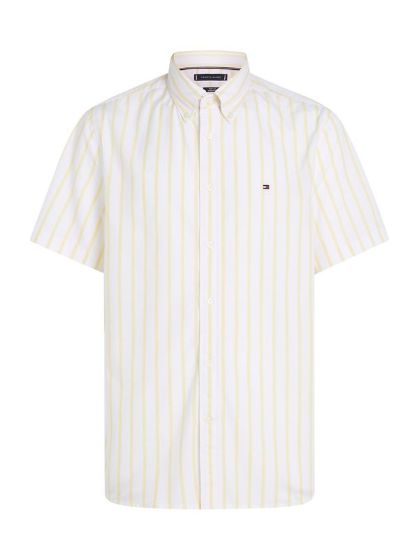 TOMMY HILFIGER TOMMY HILFIGER Srajca 'FLEX'  pastelno rumena / bela