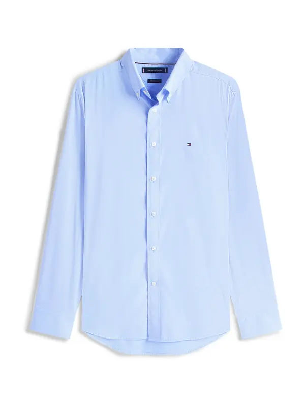 TOMMY HILFIGER TOMMY HILFIGER Srajca 'GINGHAM'  svetlo modra / bela
