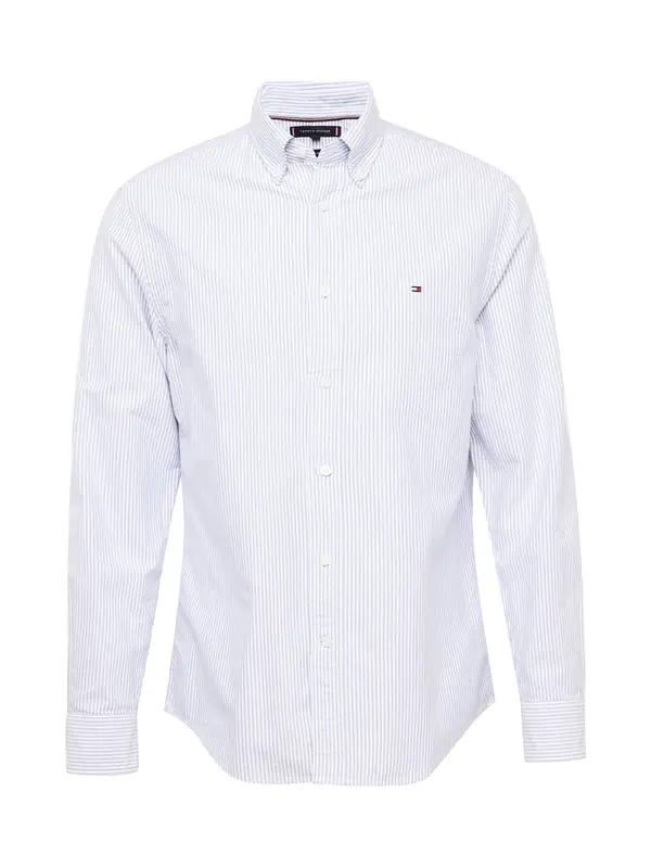TOMMY HILFIGER TOMMY HILFIGER Srajca 'Heritage'  golobje modra / bela