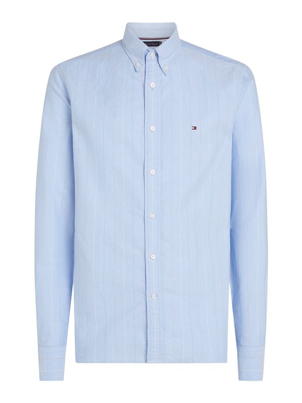 TOMMY HILFIGER TOMMY HILFIGER Srajca 'Heritage'  mornarska / svetlo modra / rdeča / bela