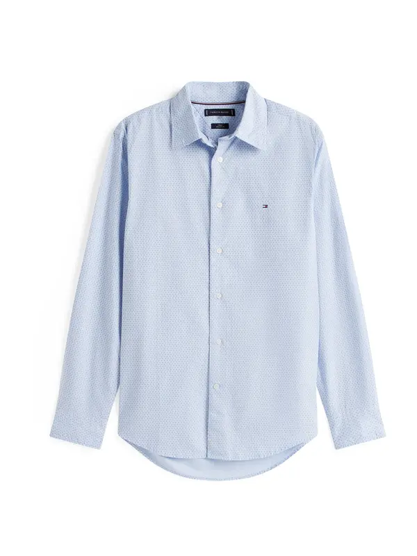 TOMMY HILFIGER TOMMY HILFIGER Srajca  modra / svetlo modra
