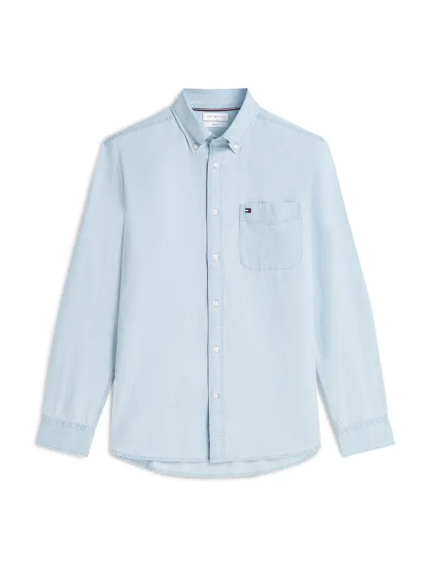 TOMMY HILFIGER TOMMY HILFIGER Srajca  nebeško modra