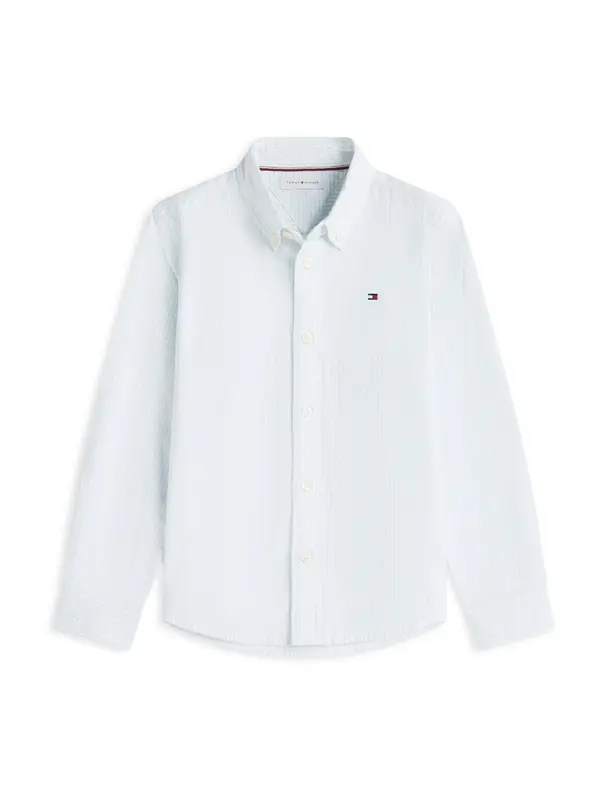 TOMMY HILFIGER TOMMY HILFIGER Srajca  pastelno modra / bela