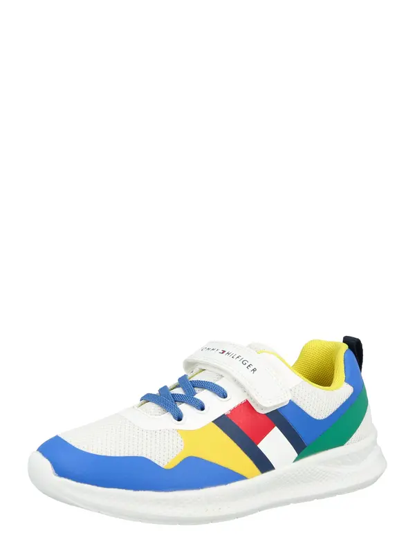 TOMMY HILFIGER TOMMY HILFIGER Superge 'CONNOR'  kraljevo modra / rumena / rdeča / bela