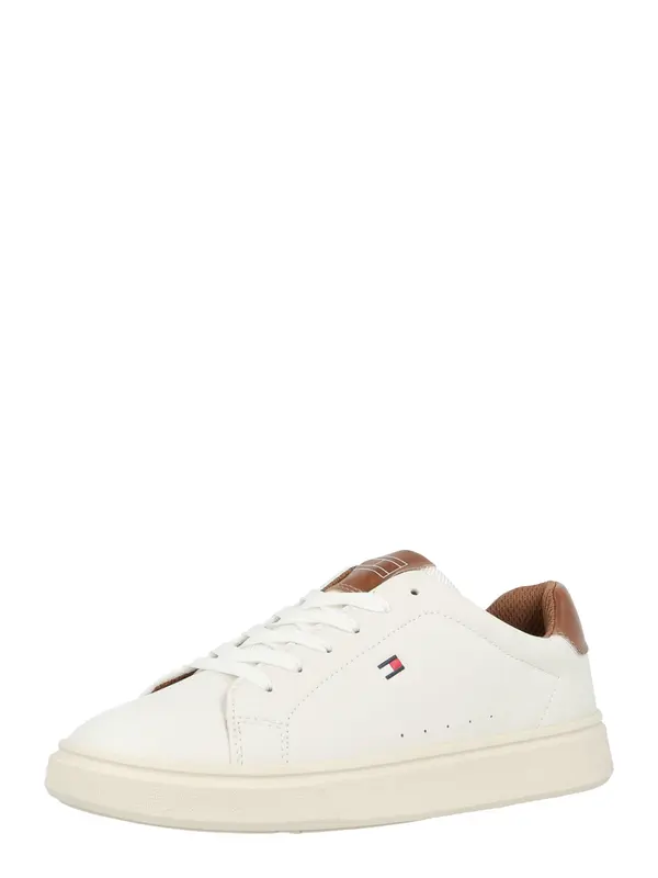 TOMMY HILFIGER TOMMY HILFIGER Superge 'COOPER'  rjava / bela
