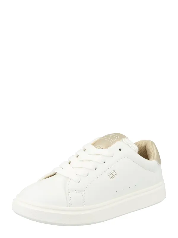 TOMMY HILFIGER TOMMY HILFIGER Superge 'COOPER'  zlata / bela