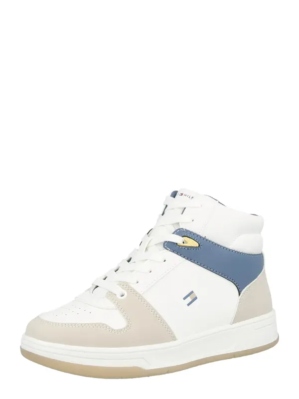 TOMMY HILFIGER TOMMY HILFIGER Superge 'HAMPTON'  golobje modra / svetlo siva / bela
