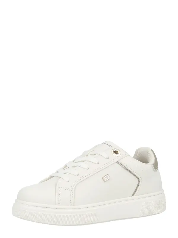 TOMMY HILFIGER TOMMY HILFIGER Superge 'KRYSTAL'  srebrna / bela