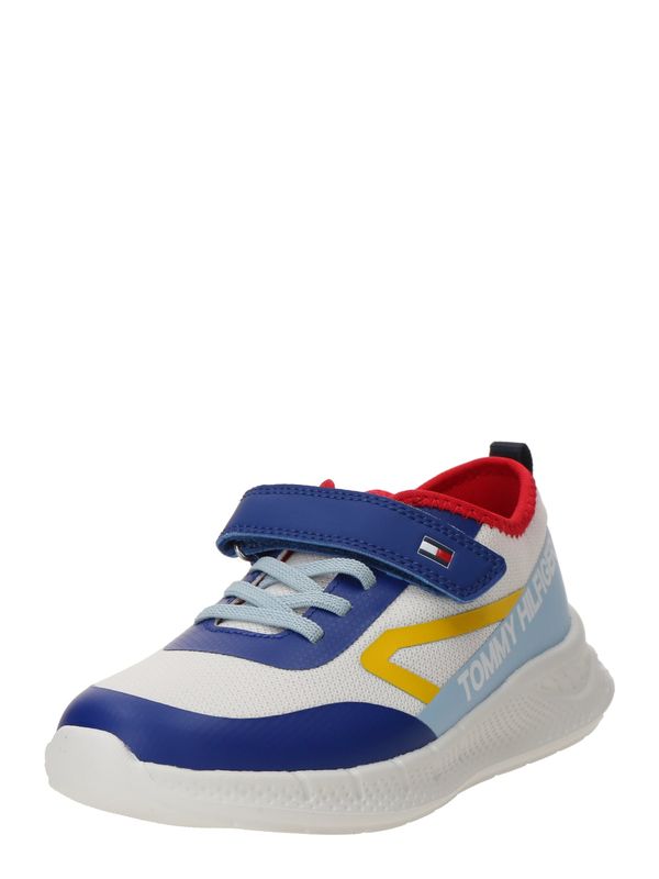 TOMMY HILFIGER TOMMY HILFIGER Superge  modra / svetlo modra / rumena / bela